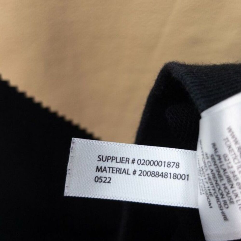 Lauren Ralph Lauren Cozette French Terry Southwest Sweatshirt Black Medium - Picture 5 of 8